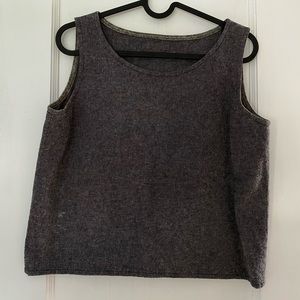 Cotton/Linen Boxy Tank